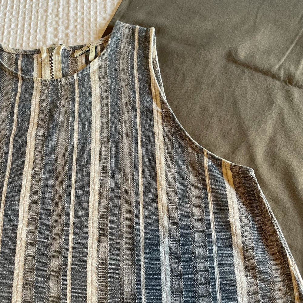 Stripped tank top